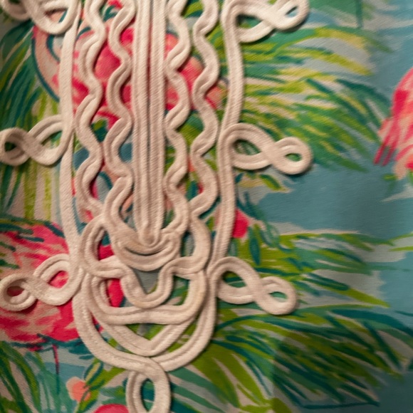 Lilly Pulitzer Jane Shift Dress in Floridita🦩Flamingo Print🦩Size 12 EUC Comfy - Picture 7 of 10
